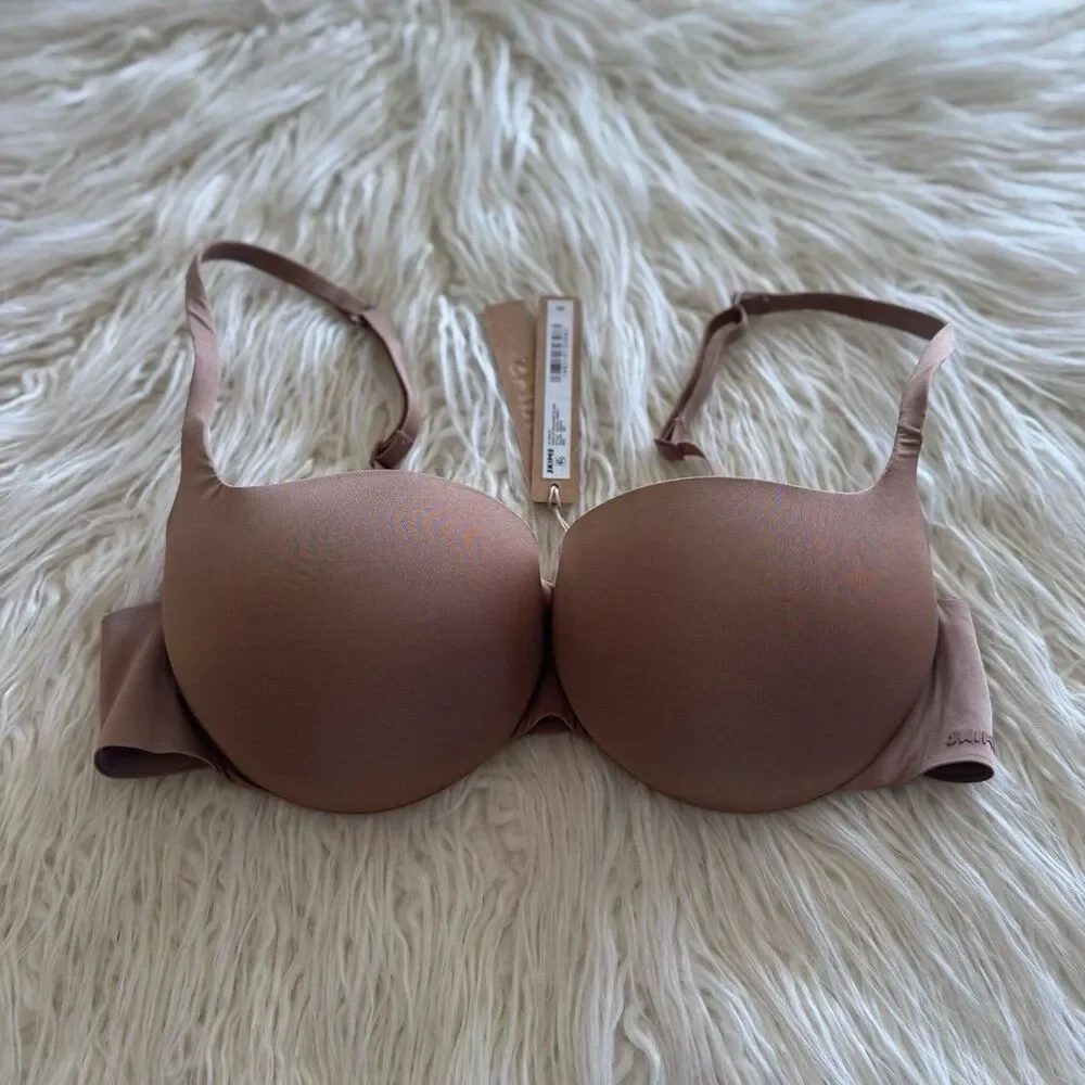 Skims Ultimate Balconette Push Up Bra Sienna Size 34D - Picture 2 of 6